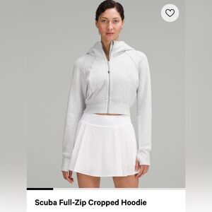 Lululemon Cropped Scuba Hoodie